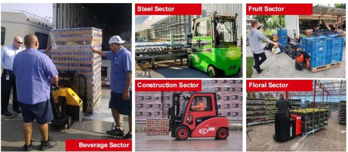 Hoog efficiënte elektrische palletstapler 1,5 t draagkracht 17