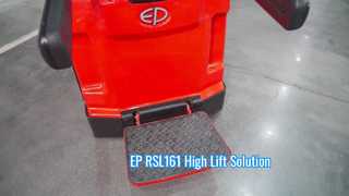 EP RSL161 1600 kg Walkie-stapelaardemo | Materiaalbehandeling met hoog hefvermogen