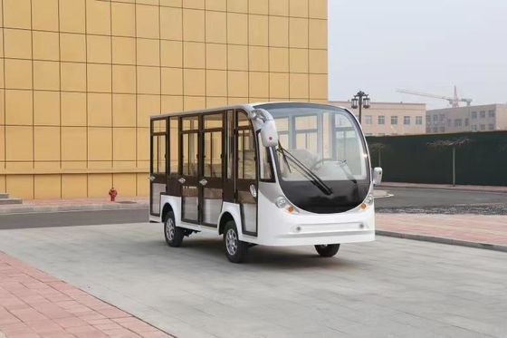 8-11 zitplaatsen Elektrische shuttle bus Low Speed Elektrisch toerismevoertuig Prachtig ontwerp