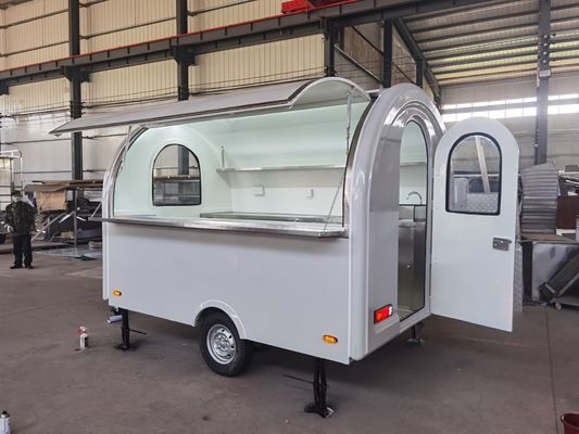 Multifunctieve mobiele buitenvoedseltrailer voor straatbarbecue of fastfood