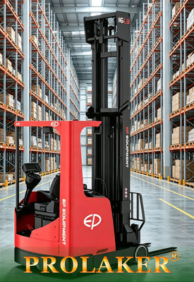 Hoog efficiënte, compacte, met 80 V lithium-ionbatterij ontworpen truck voor het opslaan van kleine pakhuizen