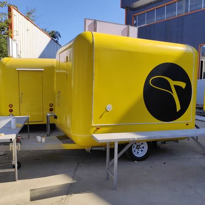 Populaire  Mobile Fast Food Trailer Standaard Food Truck met volledige keuken