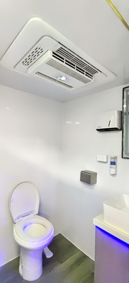 Australië standaard luxe eenpersoonstoilet witte concession trailer met douche kamer