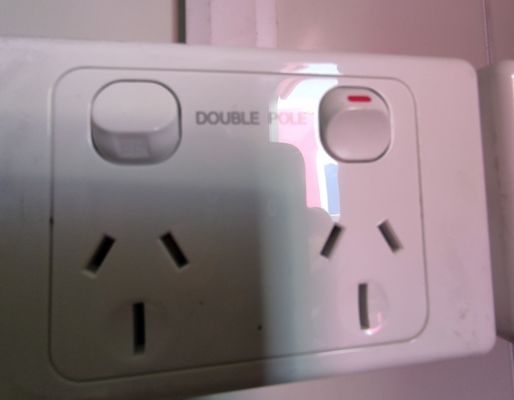 Australische douche-trailer met een enkele suite