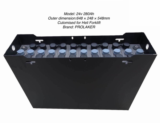 Op maat gemaakte 24V 48V 80V 600Ah 720Ah loodzuur tractiebatterij