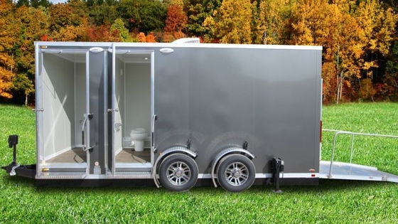 Toegankelijke Draagbare Toilet Trailer Verhuur Roadable Op maat