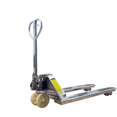 2.5 ton Hydraulische pallettruck met handdrager roestvrij staal