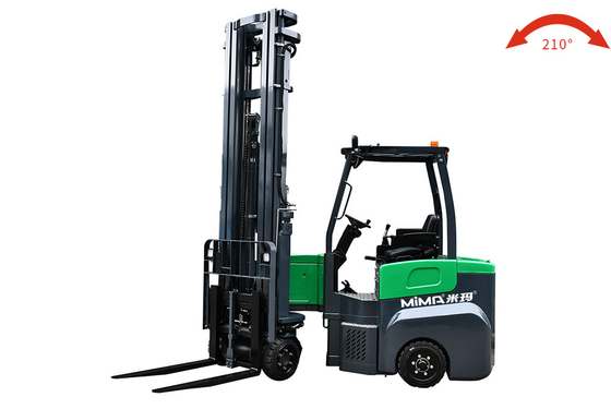 China Made Mini Small Electric Platform Stacker Vork Lift Vorklift 2 Ton