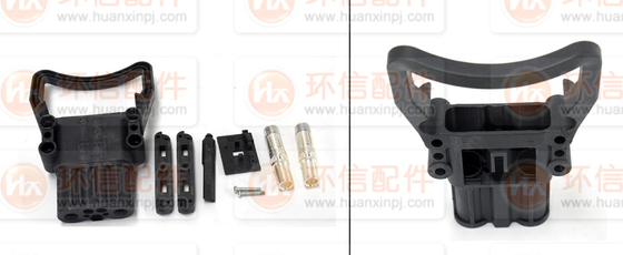 Hoge kwaliteit DIN160 600V 160A Mannelijke Vrouwelijke Vorklift Batterij Connector Zuurvast Met PP Terminal Shell