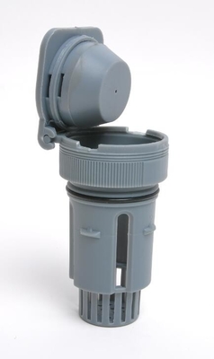 Vorklift-batterijventilatie - 75 mm PP-grijze stekker voor een veilige en efficiënte ventilatie van de batterij.