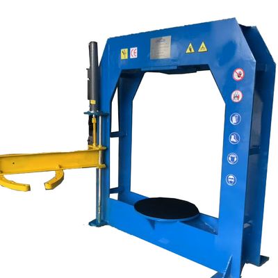 LAKER TP160 160 Ton Heavy Duty Solid Tire Press Machine with 7.5KW Motor for Forklift Tire Replacement