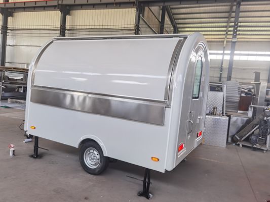 Multifunctieve mobiele buitenvoedseltrailer voor straatbarbecue of fastfood