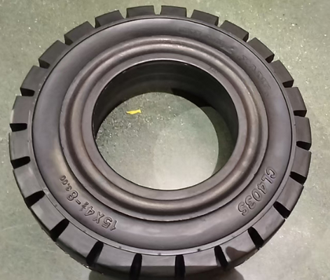 Duurzaam antidraaiend 125/75-8 banden snel systeem Vaste banden voor vorkheftrucks