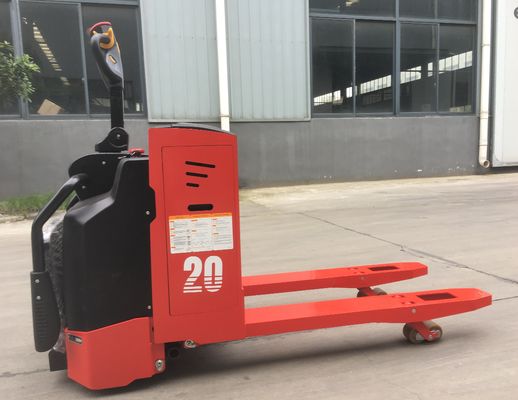 LAKER Arbeidsbesparende 2 ton stand op elektrische pallettruck met 210Ah grote batterij