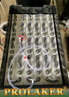 Gepersonaliseerde zware 48V 480Ah loodzuurbatterij 48V 6PZS480 voor CAT vorklift