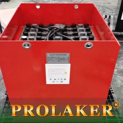 LAKER High Efficiency 80V 5PZS650 Vorklift Traction Battery voor Heli CPD45-A2 met rode kleur