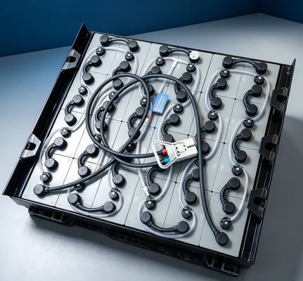 Low Maintenance 48V 560Ah Traction Battery With Auto Water Filling System