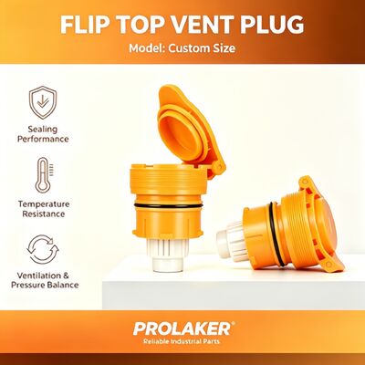 Fabriek Groothandel Hoogwaardig Flip Top Vent Cap met vlambestendige dichtdichte herbruikbare ontwerp voor vorkliftbatterijen