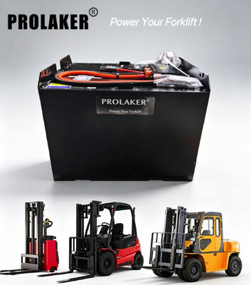ProLaker Drop-in Loodzuur Vervangende LiFePO4 Heftruckaccu 24V 48V 80V, 210Ah-880Ah Aanpasbaar Voor Elektrische Heftruck Palletwagen Stapelaar Magazijn Materiaalhandling Met Slimme BMS