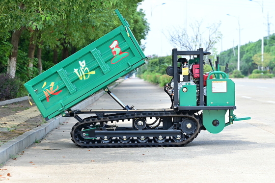 Dieselmotor met hydraulische crawler dumper truck 9,2kw / 300r/min Motorvermogen GF2500