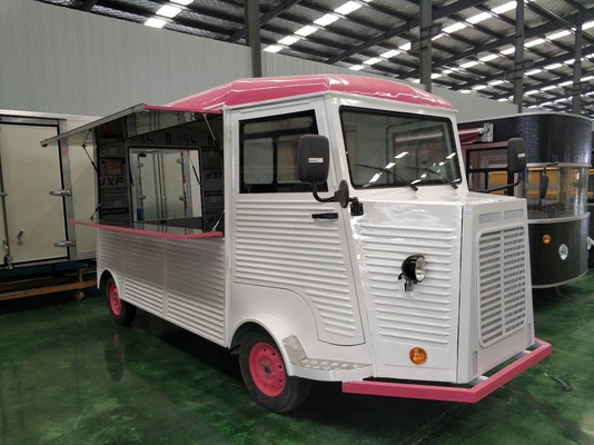 Citroën Voedseltruck IJs Cream Pizza Hamburger Hot Dog Voedseltrailer Citroën Verplaatsbare Voedselkar Trailer