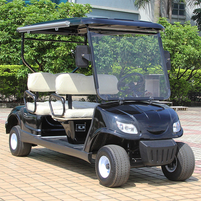 Snel schip draagbaar lichtgewicht snel open opvouwbaar golfpush cart 4 zitplaatsen mini golfkarretjes trolley voor buiten