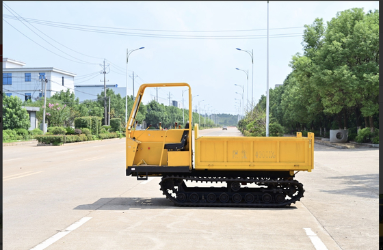 4 ton palmolie veelgebruikt Crawler Dumper Customized Rubber Track Truck Crawler Dumoer
