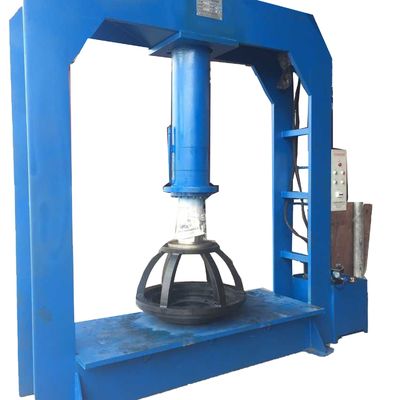 LAKER TP-E160 160 Ton Heavy Duty Massieve Bandenpers Machine met 7.5KW Motor voor Heftruckbanden Vervanging