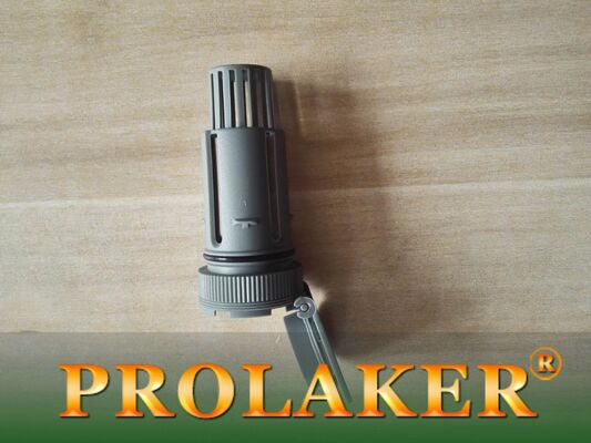 Grijs PP industriële vorklift tractiebatterij ventilatie stekker LK-CAP serie