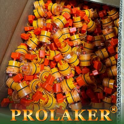 Deeltjes van de batterij van de heftruck 67 mm/77 mm Float Length Vent Plug PP-materiaal
