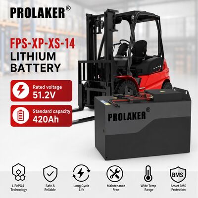 PROLAKER 51.2V 420Ah LiFePO4 Heftruckbatterij met Cloud Service en IP65 Stofdicht & Waterdicht voor Industrieel Gebruik